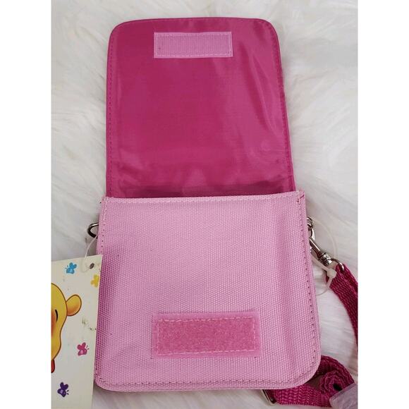 NEW VINTAGE WINNIE THE POOH Wallet Coin Purse Embroidered 90s y2k - Picture 6 of 6